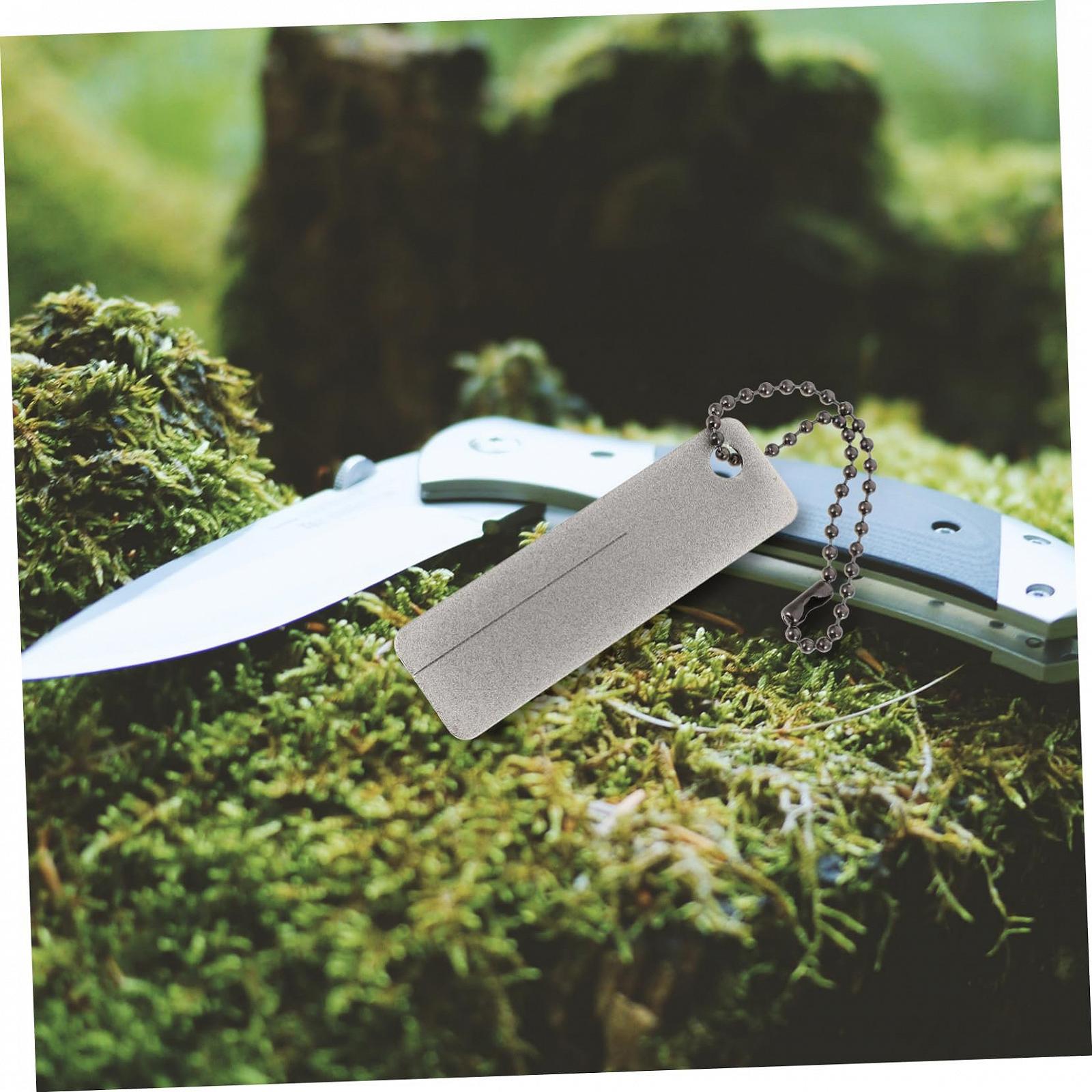 Набор точильных камней Lurrose Алмазные Серебристые 2 шт., фото №8