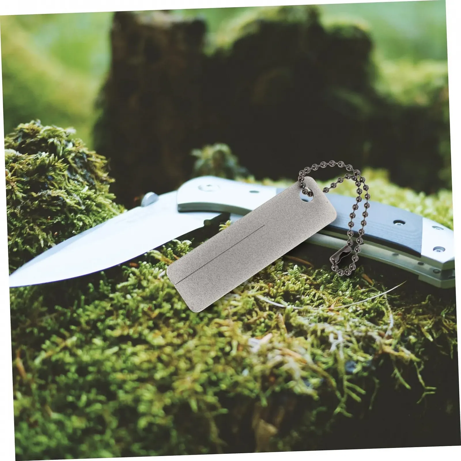 Набір точильних каменів Lurrose Алмазні Сріблясті 2 шт., фото №8