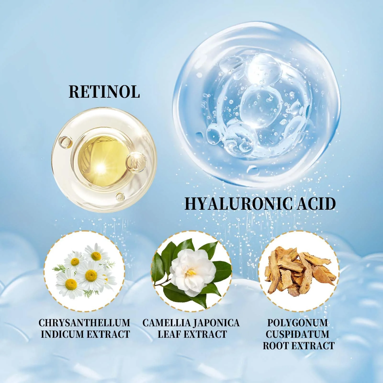 Патчі для обличчя проти зморшок з ретинолом, 20 шт, фото №6