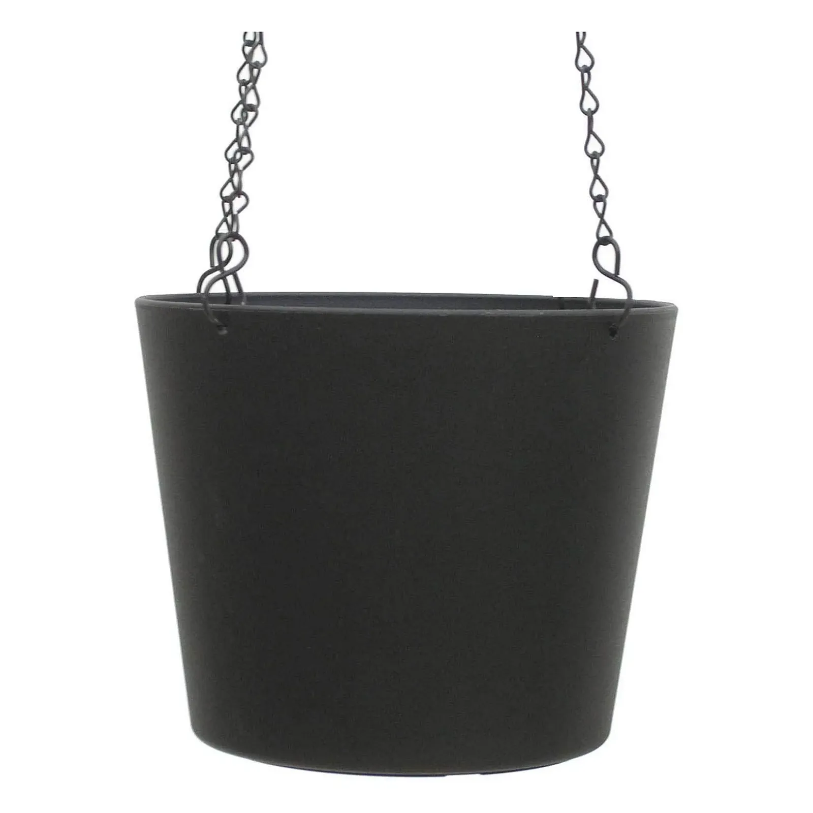 Підвісне кашпо Flori 14 Пластик Ø14 см Чорне, фото №1 Підвісне кашпо Flori 14 Пластик Ø14 см Чорне, фото №1