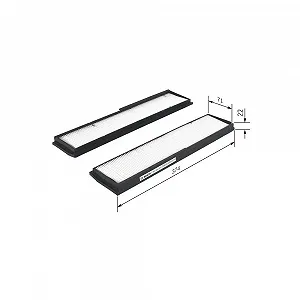 Фильтр салонный BOSCH 1 987 432 051 для MERCEDES-BENZ - Фото 1