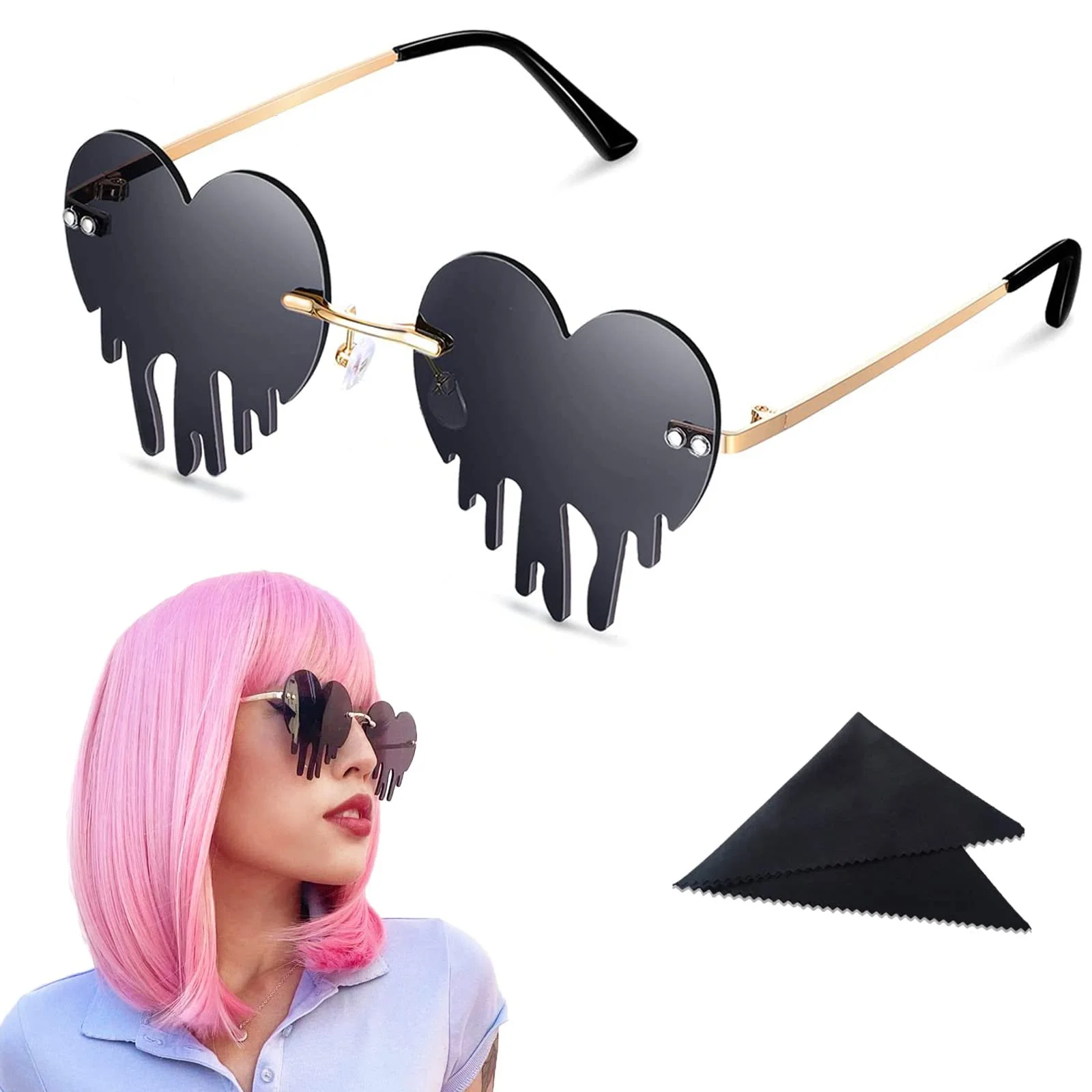 Солнцезащитные очки Sunwuun Rave, Тающее сердце., фото №2