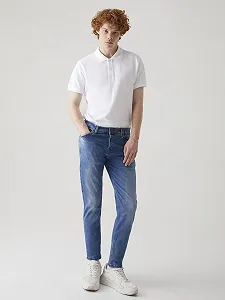 Джинси звужені LTB Jeans Servando X D Cletus Wash 52270 Синій, розмір W40/L32 synthetic.ua - Фото 1