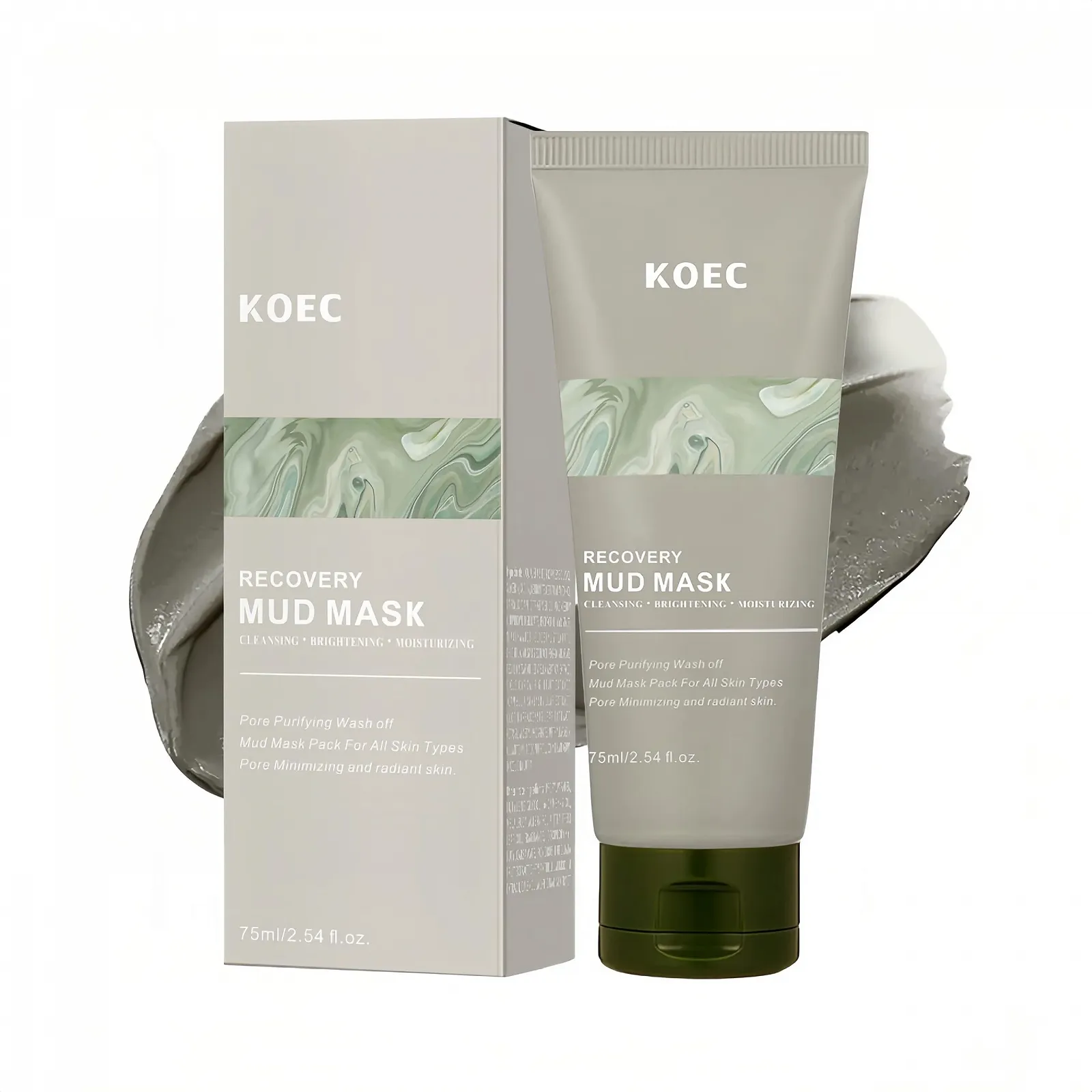 Маска для обличчя Angel Silk Recovery Face Mud Mask для всіх типів шкіри, для пружності та зволоження, фото №1 Маска для обличчя Angel Silk Recovery Face Mud Mask для всіх типів шкіри, для пружності та зволоження, фото №1