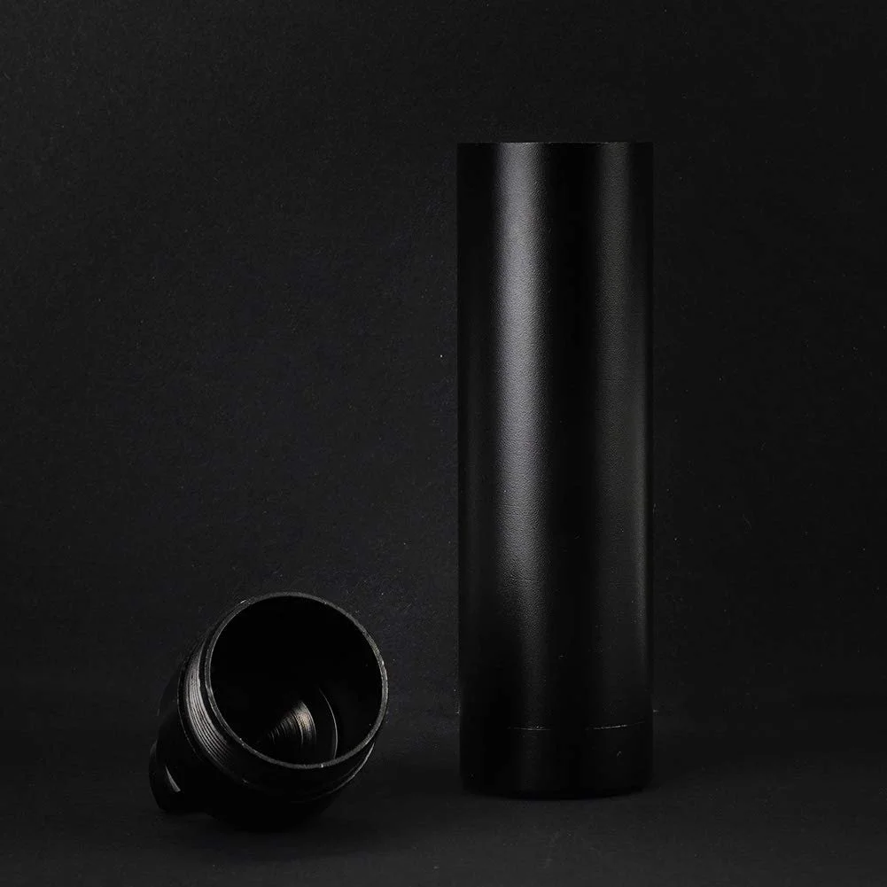 Контейнер для таблеток Time Capsule, водонепроникний, тримач для ліків, з алюмінієвого сплаву, для виживання на відкритому повітрі, кемпінгу, аварійного обладнання, фото №3