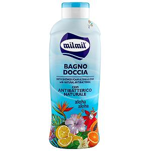 Гель-піна для душу Milmil Aloha Aloha антибактеріальна 1000 мл (6 шт. в упаковці) synthetic.ua - Фото 1