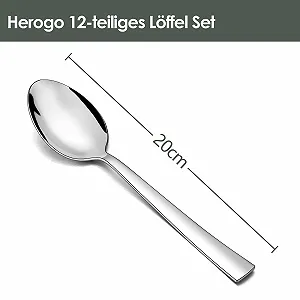 Ложки столові Herogo, набір 12 шт, супові synthetic.ua - Фото 1