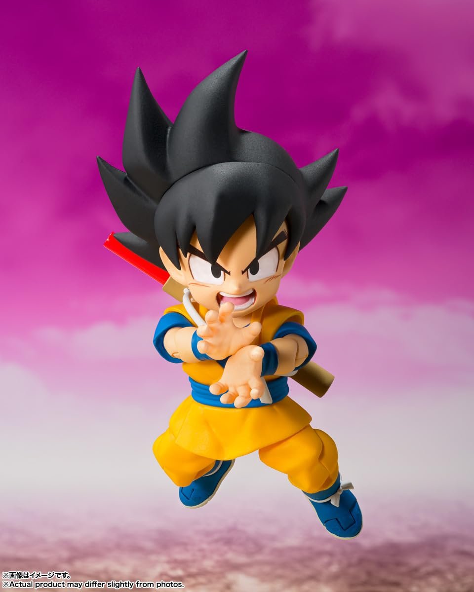 Фігурка Екшн TAMASHII NATIONS Dragon Ball DAIMA Son Goku (Mini) S.H.Figuarts, фото №8