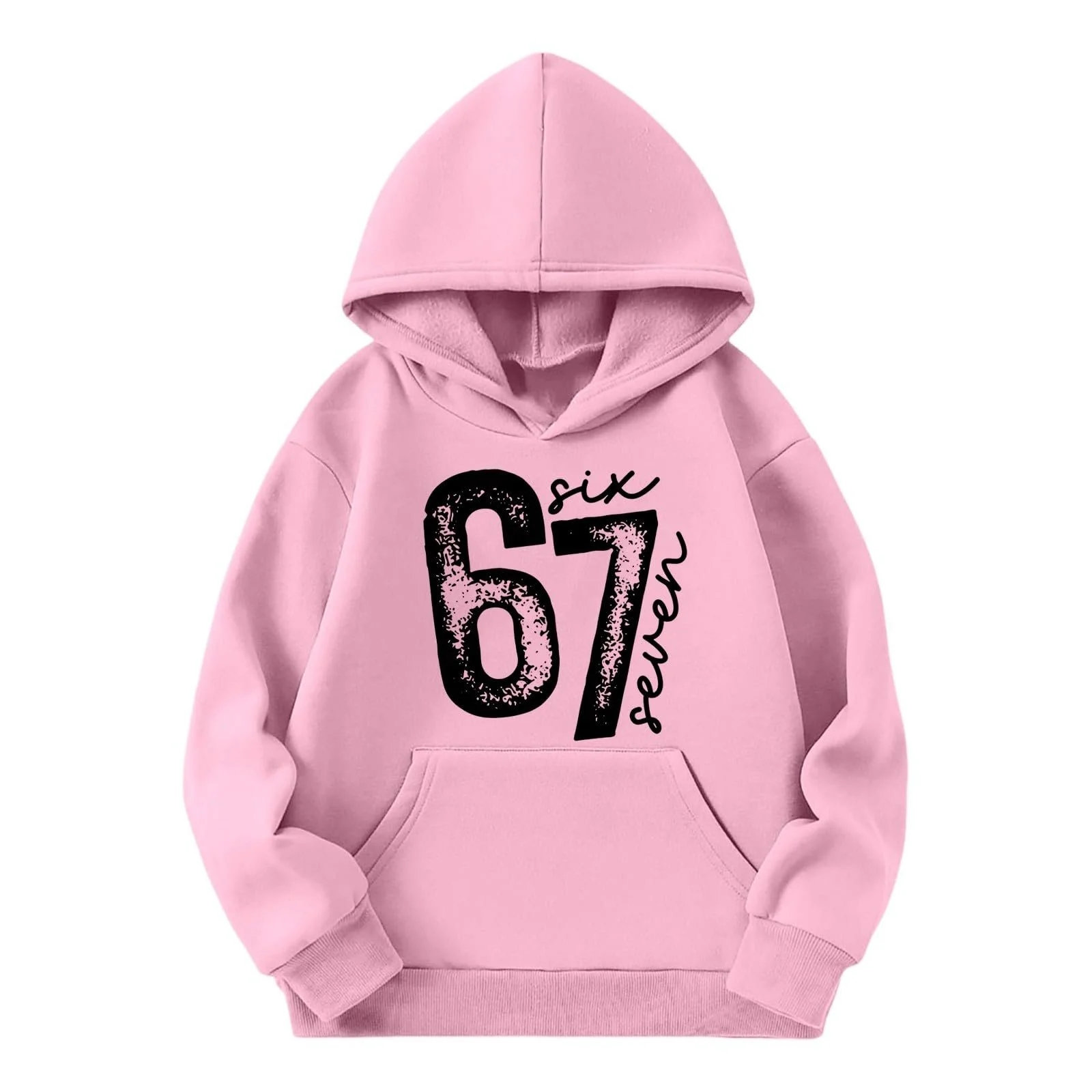 Пуловер для девочки-подростка Осенний худи на молнии Теплый свитшот с капюшоном Oversized худи Теплая куртка-худи для мальчиков Лонгслив, фото №3