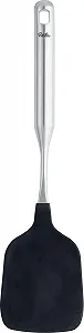 Лопатка для вока Fissler Essential 34.5 см Силикон и нержавеющая сталь 18/10 synthetic.ua - Фото 1