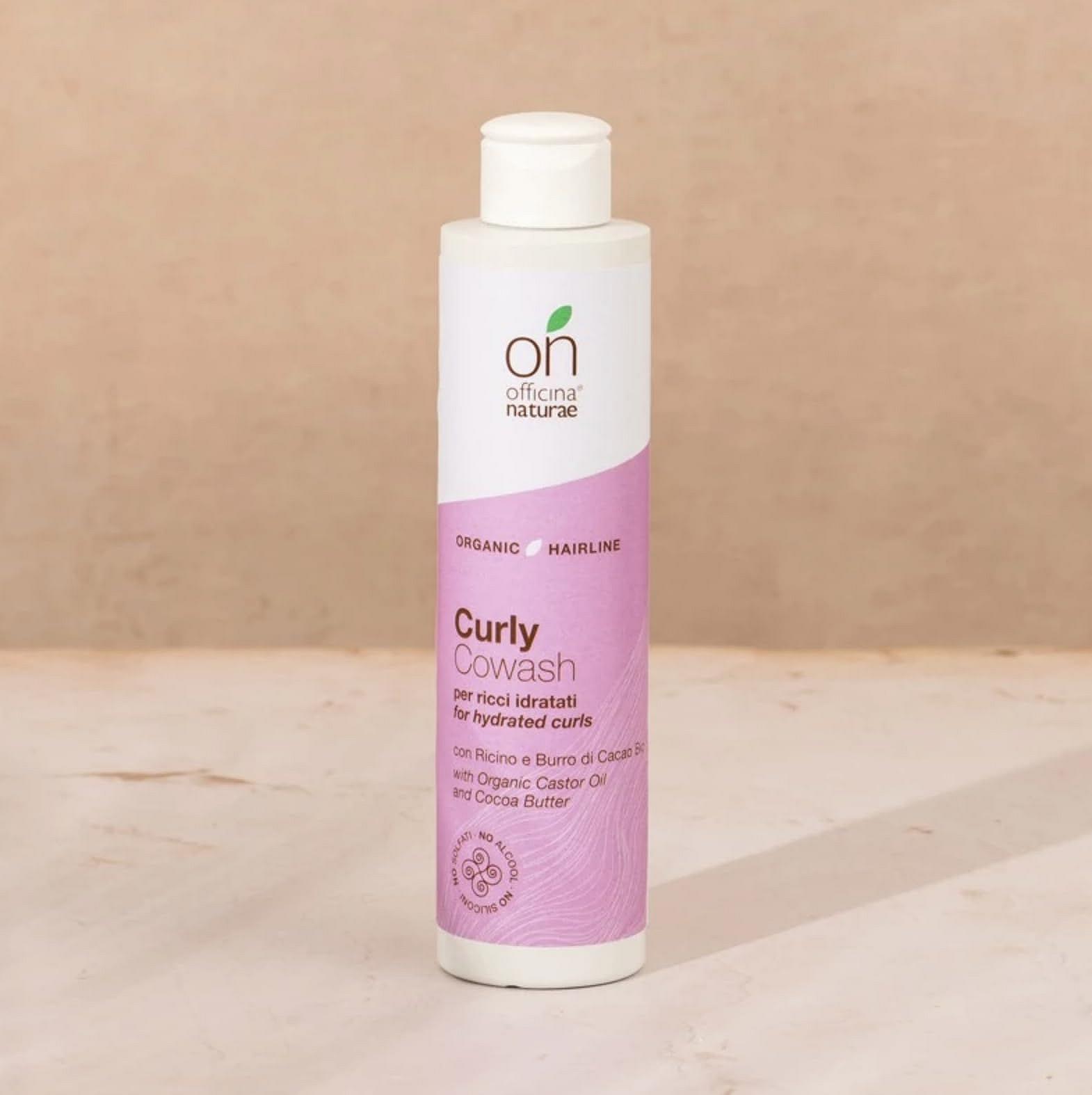 Шампунь Officina Naturae CURLY WASH для кучерявого, дуже кучерявого або ультра-швидкого волосся, з живильними властивостями органічного веганського кондиціонера, 200 мл, фото №1