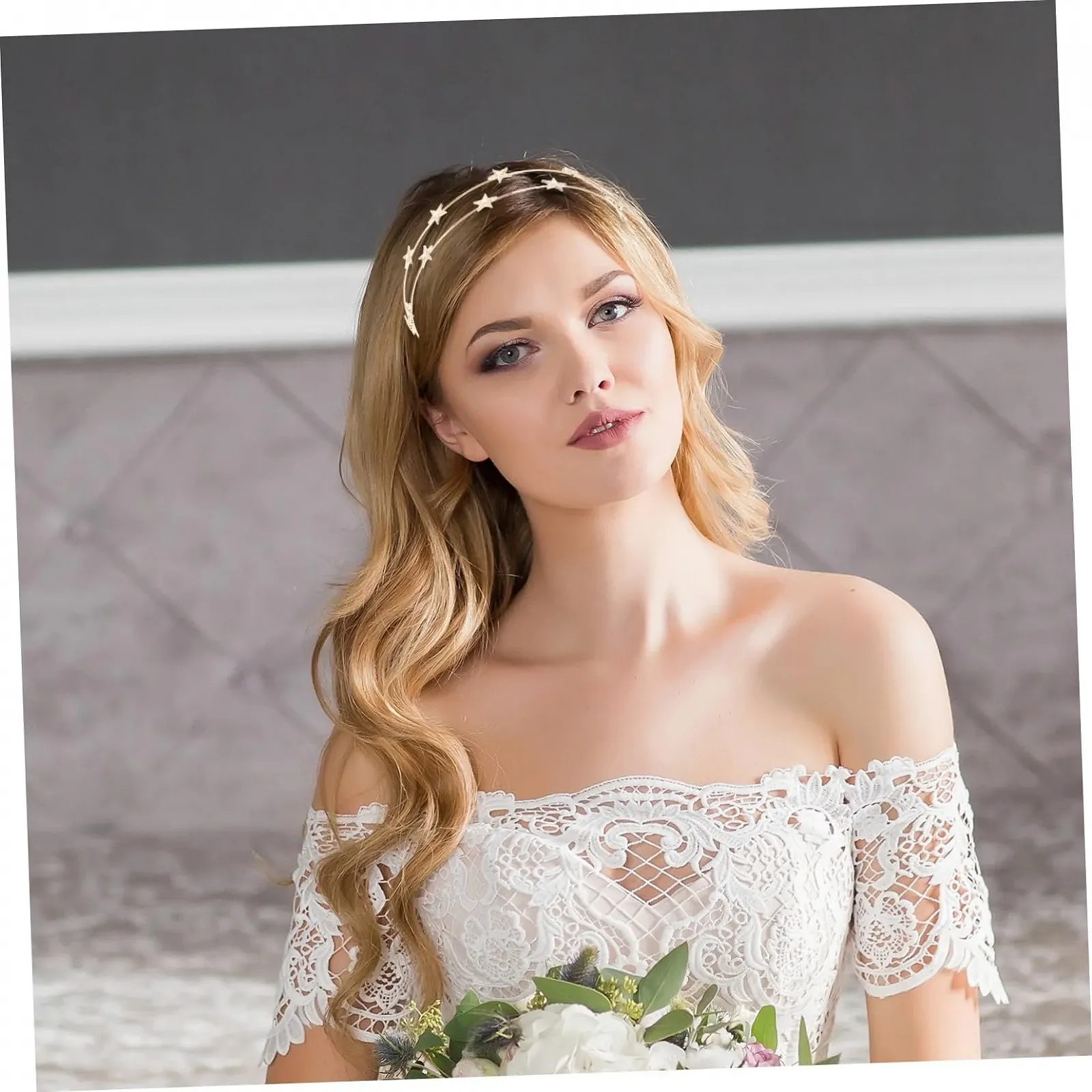 Обруч Abaodam для волосся для дівчат, зірка, німб, корона, сріблястий, 2 шт, фото №6 Обруч Abaodam для волосся для дівчат, зірка, німб, корона, сріблястий, 2 шт, фото №6