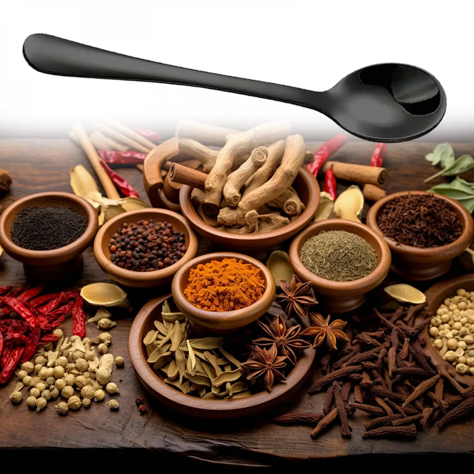 Ложки маленькие из нержавеющей стали, 8 штук, фото №6