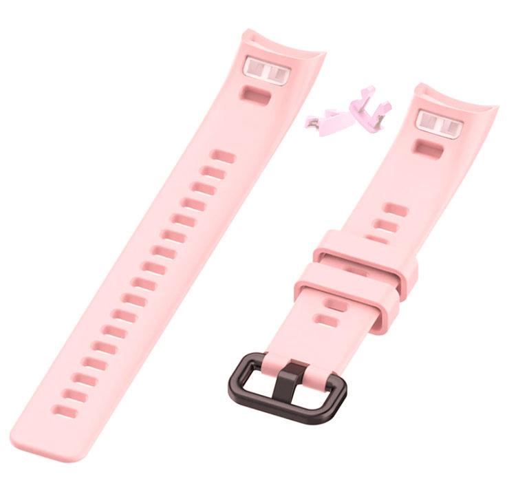 Смішок силиконовий Primo для фітнес-браслету Huawei Honor Band 4 5 Pink, фото №3