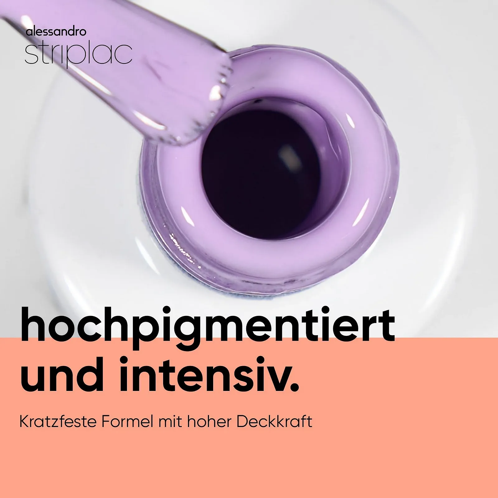 Гель-лак alessandro Striplac Simply Lavender Фиолетовый, 6.5 мл, фото №3