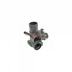 Фланець охолоджувальної рідини METZGER 4010086 для VAG головки блоку циліндрів лівий - Фото 1