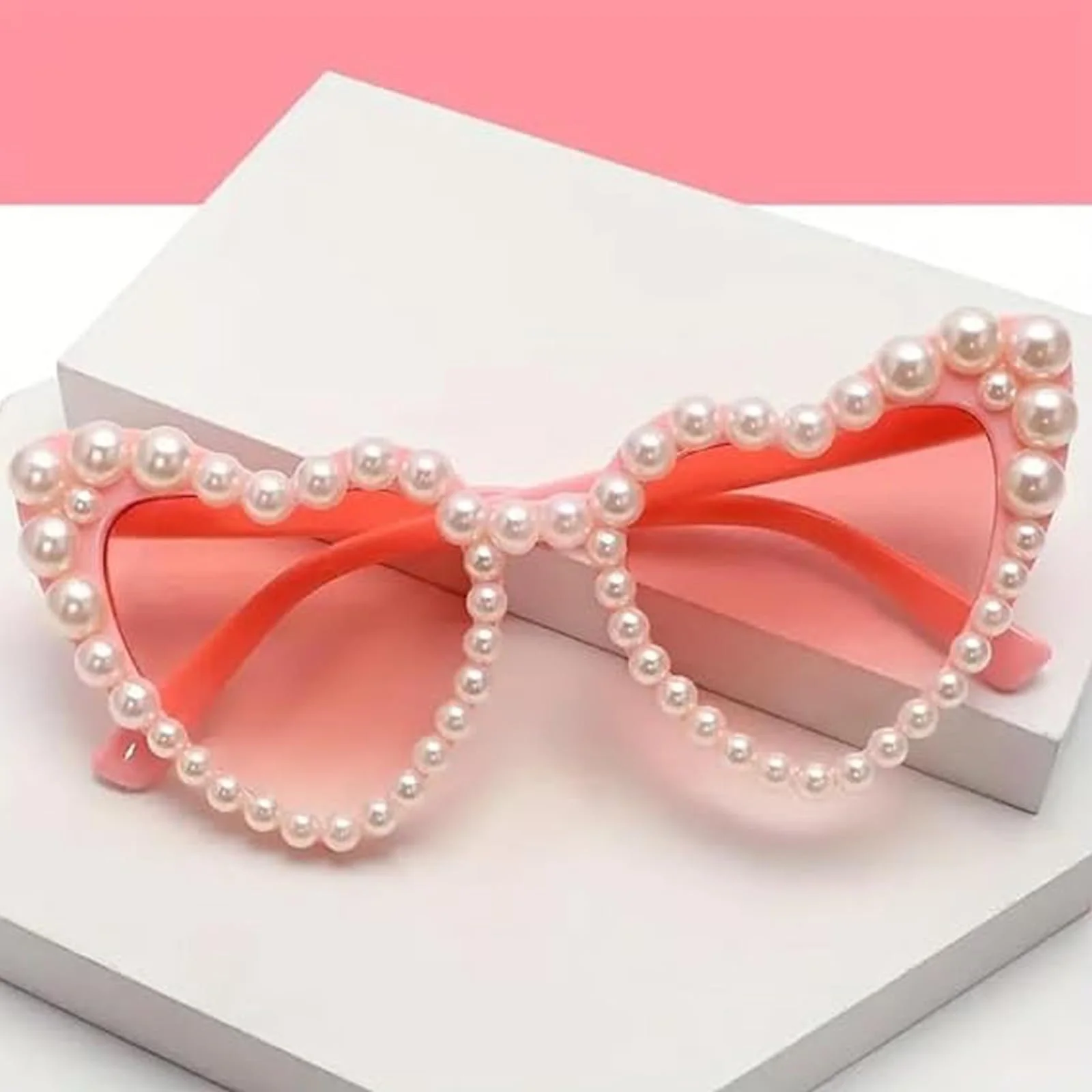 Солнцезащитные Очки ZYEKIU Сердце Жемчуга (2 шт.), фото №2 Солнцезащитные Очки ZYEKIU Сердце Жемчуга (2 шт.), фото №2