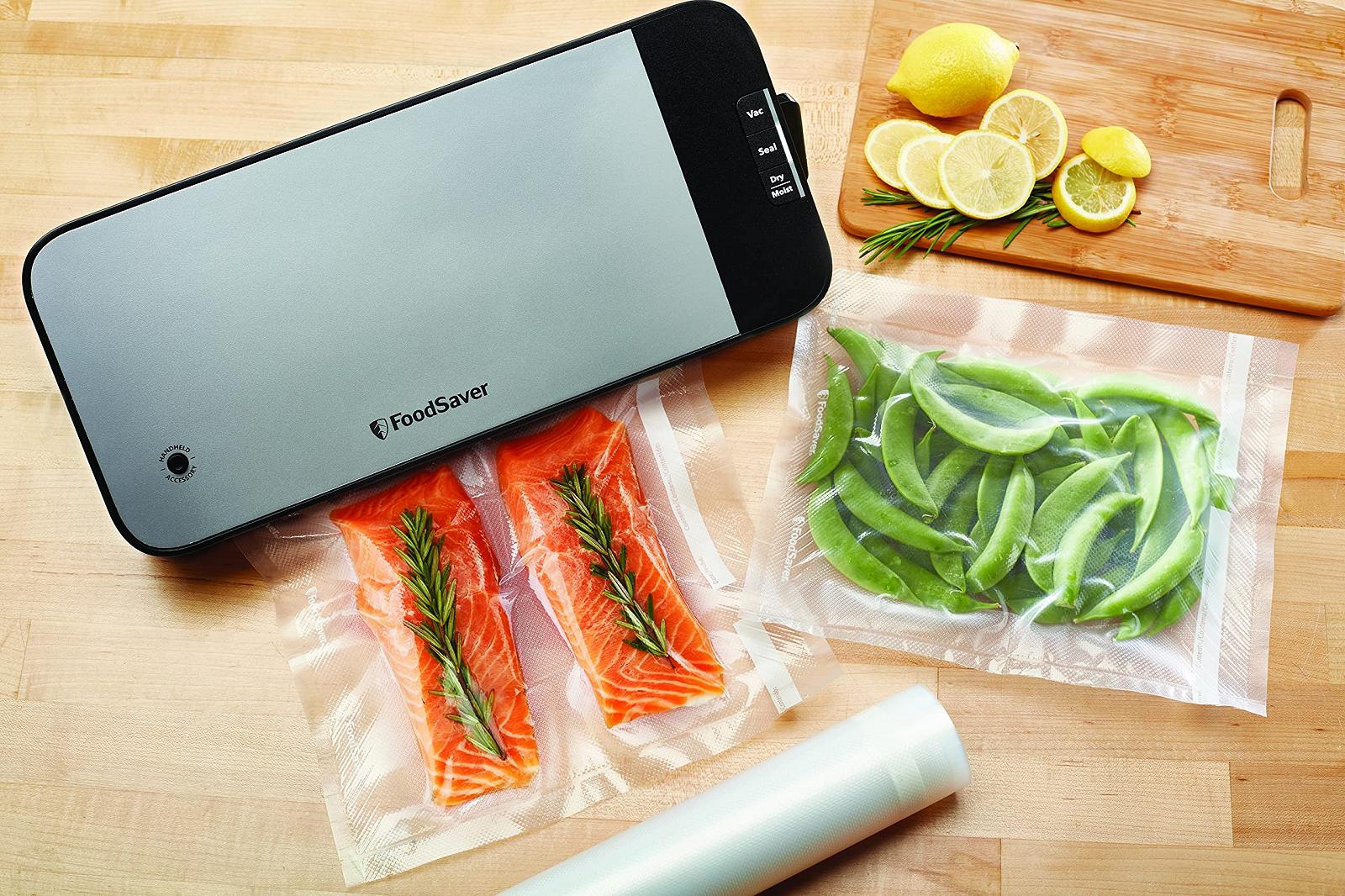 Вакуумний пакувальник FoodSaver VS2190X сріблястий з чорним, фото №3