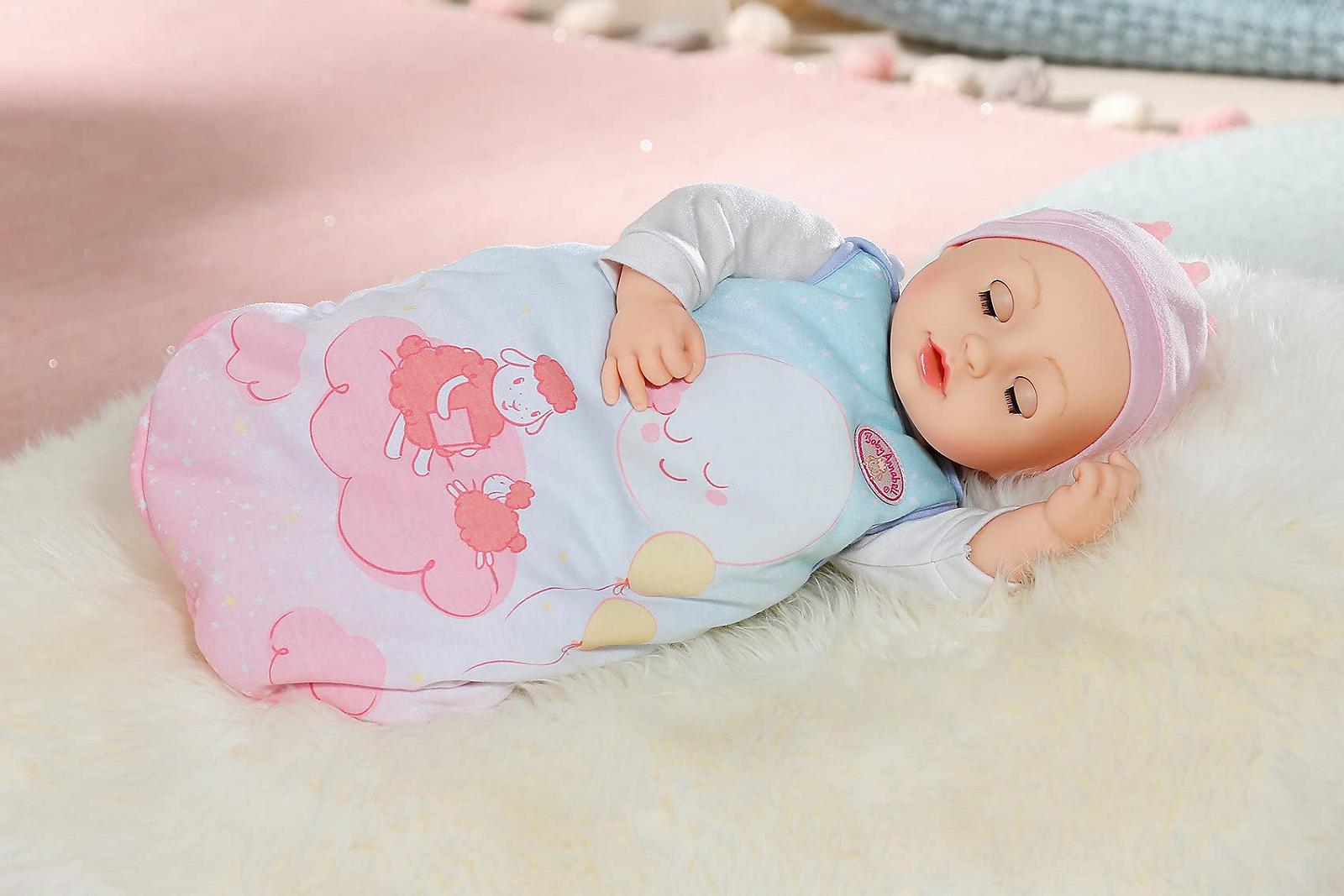 Спальный мешок Zapf Creation Baby Annabell Sweet Dreams 703182 с пришитыми крыльями и застежкой на липучке для кукол 43 см, фото №5 Спальный мешок Zapf Creation Baby Annabell Sweet Dreams 703182 с пришитыми крыльями и застежкой на липучке для кукол 43 см, фото №5