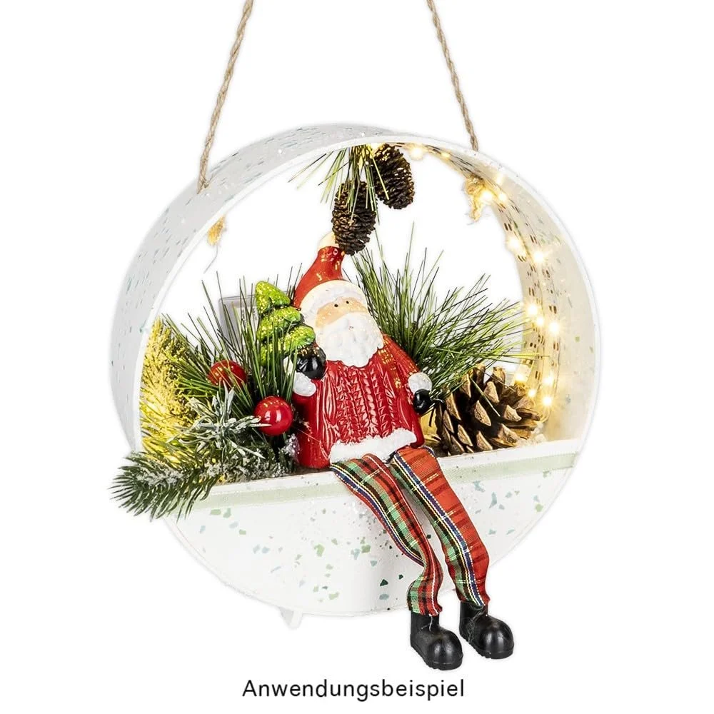 Декоративне кашпо Ideen mit Herz Пластик DIY Ø19.1 см Біле, фото №5