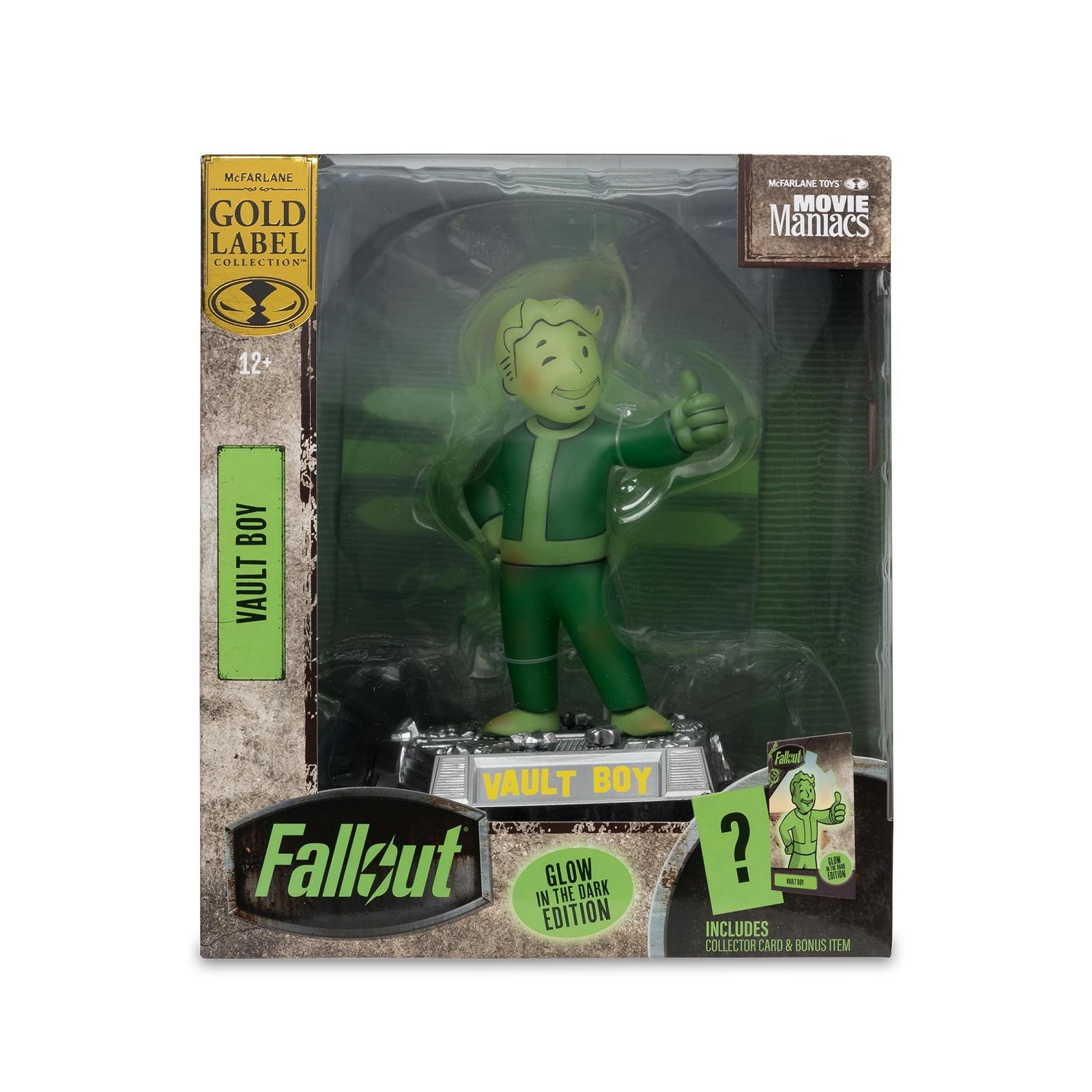 Фігурка McFarlane Fallout Vault Boy, що світиться в темряві, серія Gold Label, 5 дюймів, фото №8