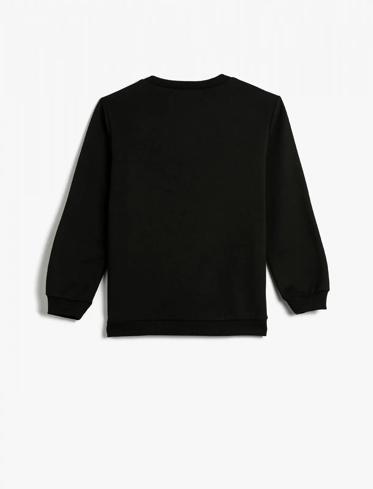 Толстовка Koton з довгими рукавами, круглим вирізом, графіті та м'якою внутрішньою частиною, фото №2