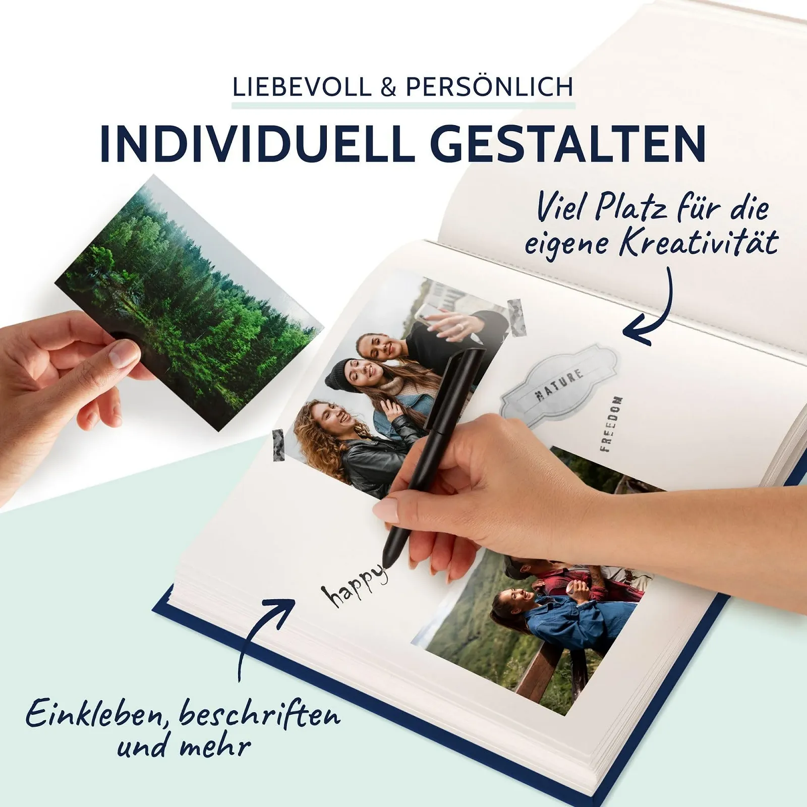 Фотоальбом Goldbuch Summertime Trend 2, 30 x 31 см, синий, 25x25 см, фото №5 Фотоальбом Goldbuch Summertime Trend 2, 30 x 31 см, синий, 25x25 см, фото №5