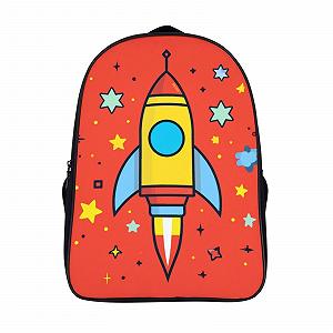 Ранец FPAKAKIIE Rocket 3 для девочек-подростков, большая школьная сумка, рюкзак для школы, треккинга, путешествий, школьный ранец 40x28x16 см - Фото 1