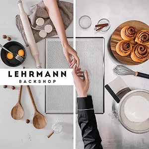 Силіконовий килимок LEHRMANN 40 x 33 см зносостійкий для дек та піци synthetic.ua - Фото 1