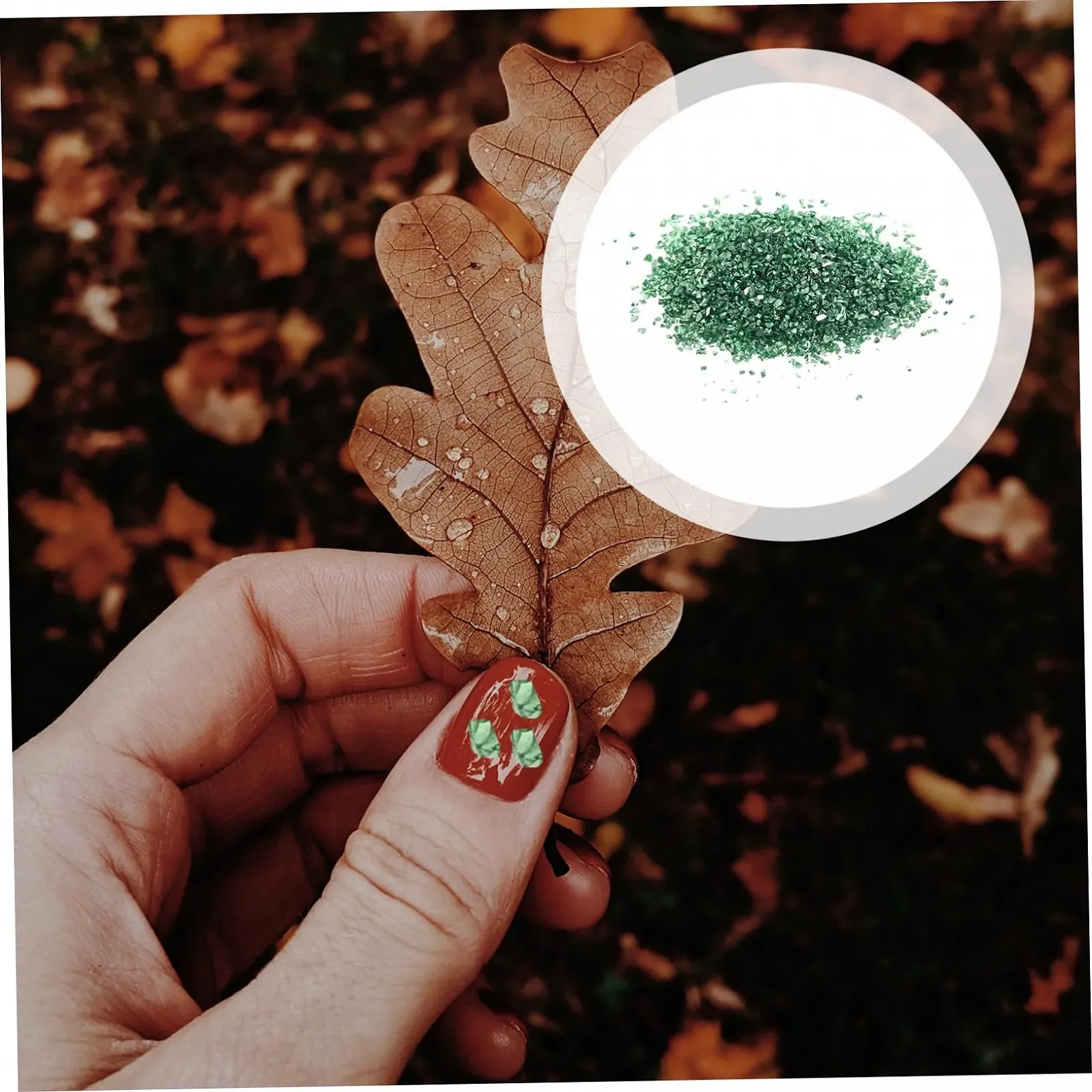 Аксессуары для ногтей Стеклянная крошка Цветные стразы Смола Эпоксидная смола Шарм Аксессуары для ногтей, фото №4