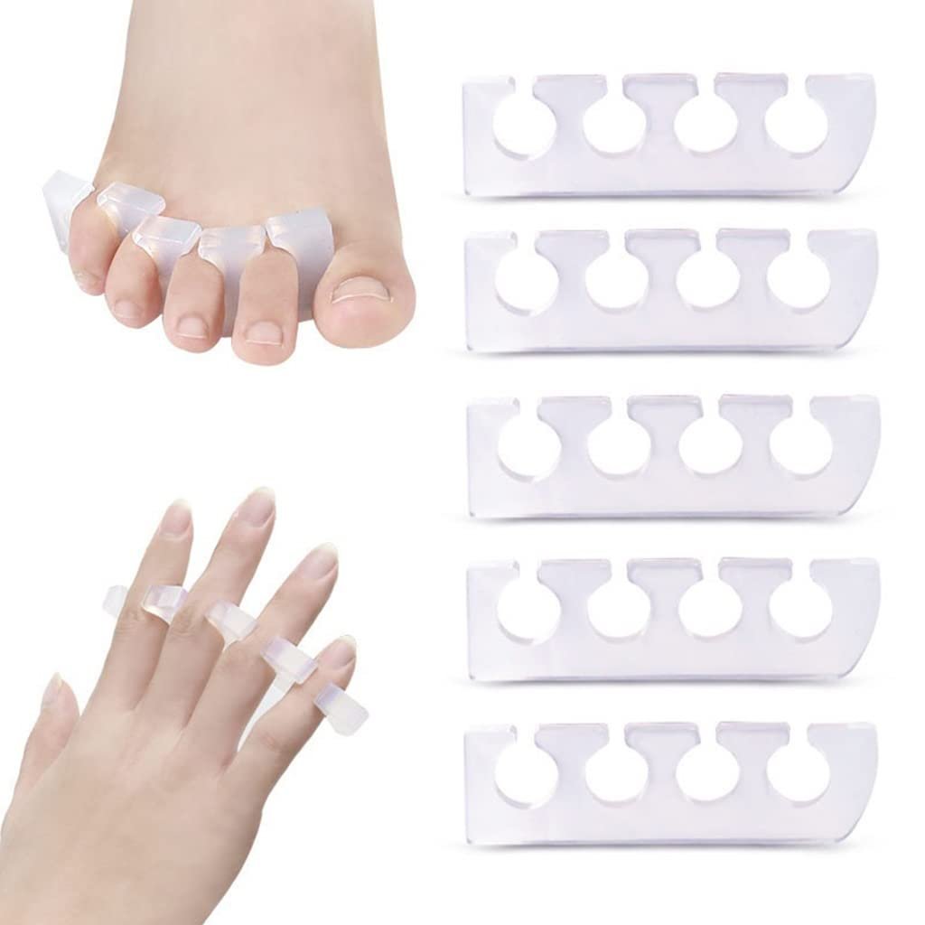 Гелевый разделитель и выпрямитель для пальцев ног. Снятие боли при бурсите, молотковидных пальцах., фото №6