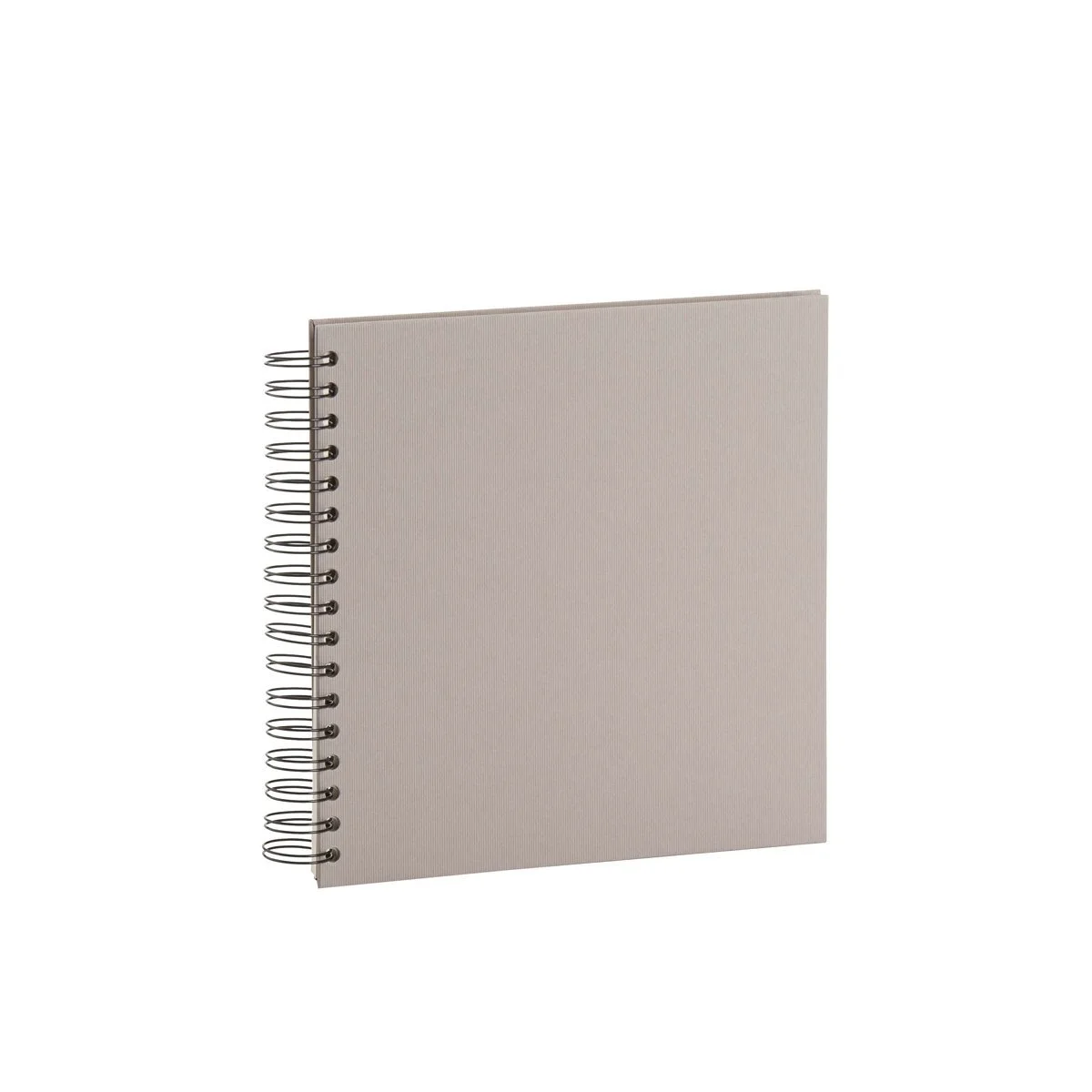 Фотоальбом Rössler S.O.H.O. Wire-O 230 x 230 мм, 60 страниц цвета слоновой кости, серо-коричневый, фото №1 Фотоальбом Rössler S.O.H.O. Wire-O 230 x 230 мм, 60 страниц цвета слоновой кости, серо-коричневый, фото №1