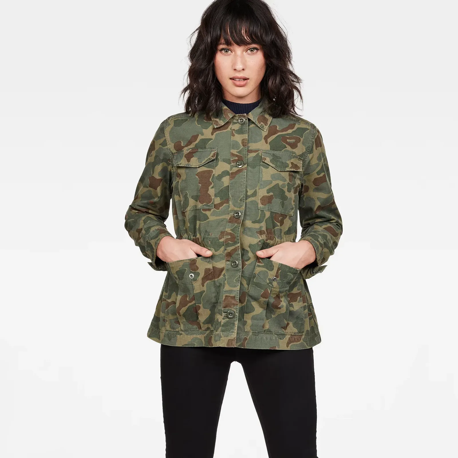 Жіноча куртка G-Star RAW Rovic Field Overshirt - S 1, фото №1