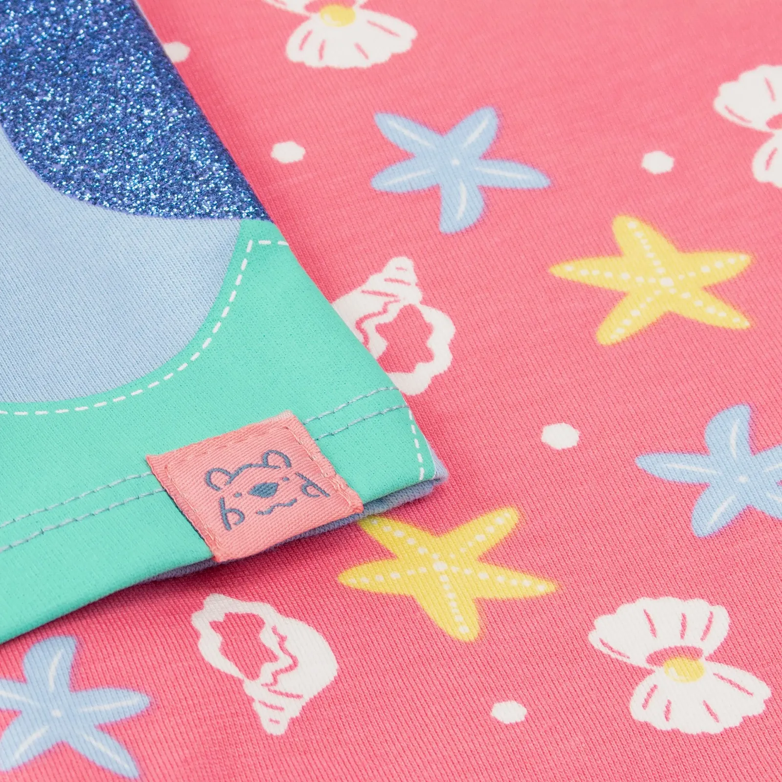 Пижама Harry Bear Glitter Mermaid Шорты для девочек, фото №5 Пижама Harry Bear Glitter Mermaid Шорты для девочек, фото №5