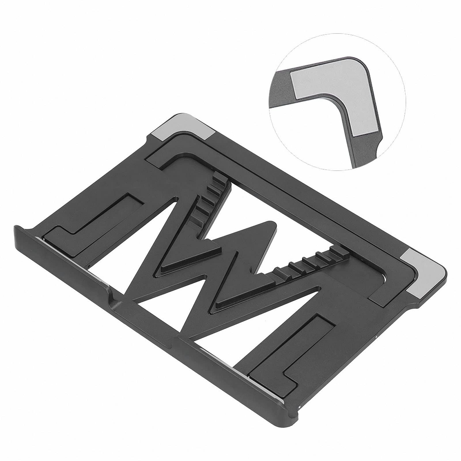 Підставка для ноутбука регульована 5 рівнів висоти складана портативна з нековзким килимком і порожнистим дизайном для ноутбуків 10-17,3 дюймів, планшетів, для дому та офісу, фото №5 Підставка для ноутбука регульована 5 рівнів висоти складана портативна з нековзким килимком і порожнистим дизайном для ноутбуків 10-17,3 дюймів, планшетів, для дому та офісу, фото №5