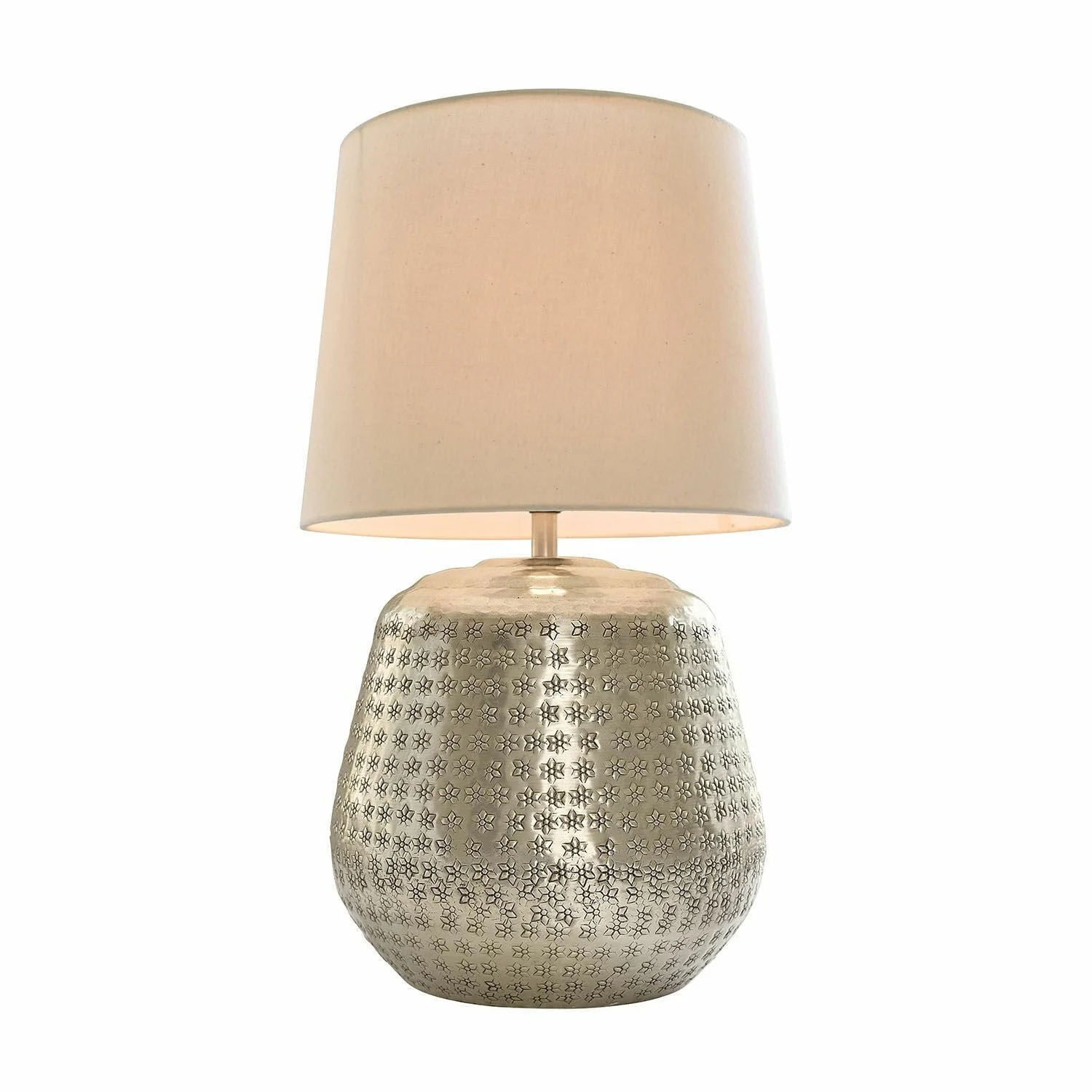 Настільна лампа LOBERON Blanco Silver, фото №1