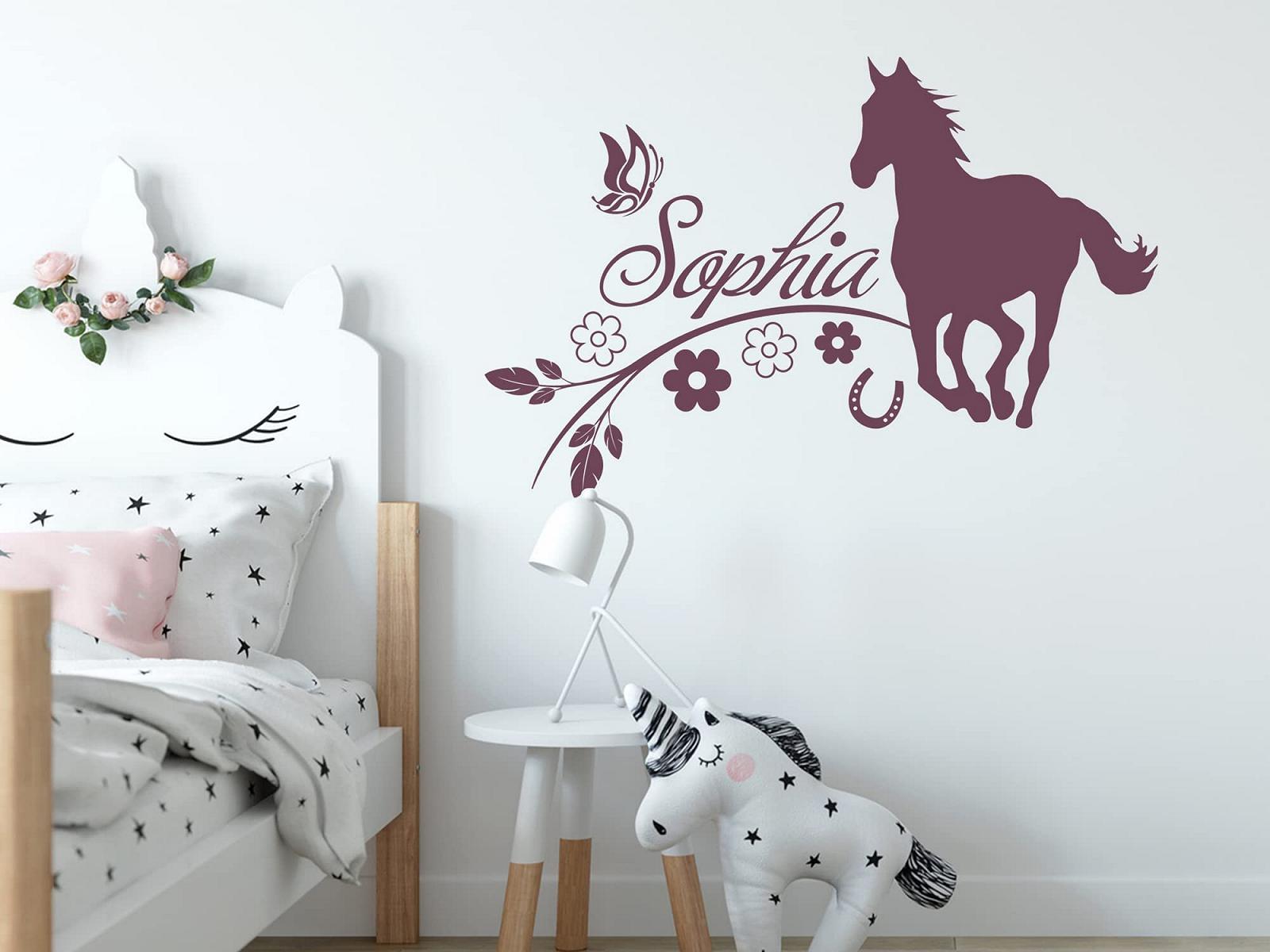 Наклейка на стіну GRAZDesign Horses Персоналізована, фото №2