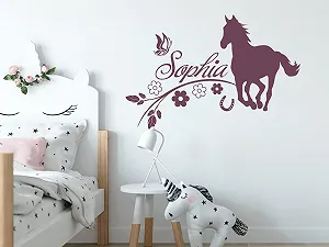 Наклейка на стіну GRAZDesign Horses Персоналізована synthetic.ua - Фото 1