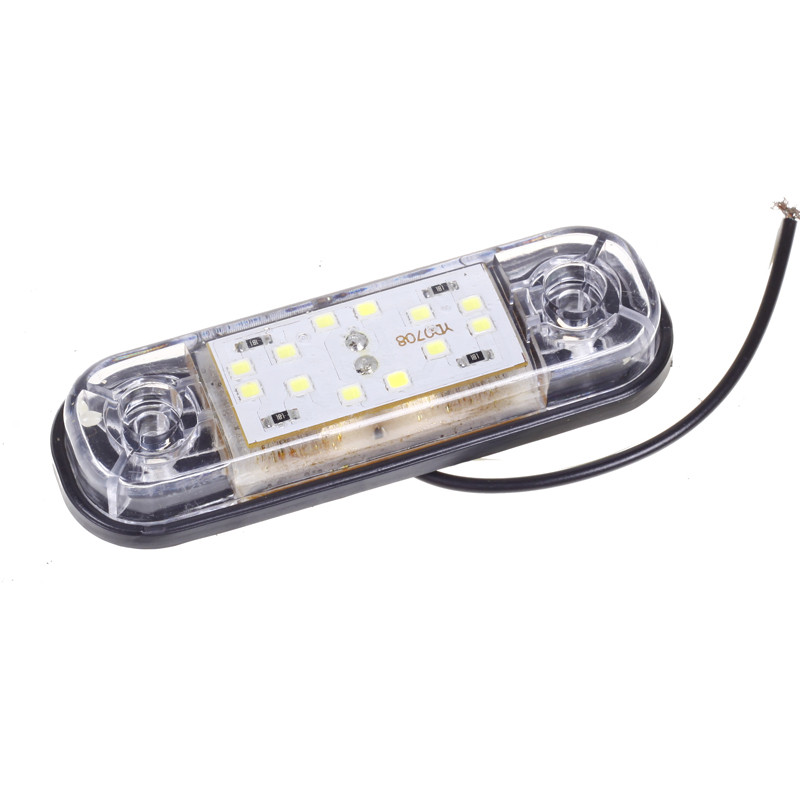 Фонарь бокового габарита LED прозрачный ОГ-40, фото №1