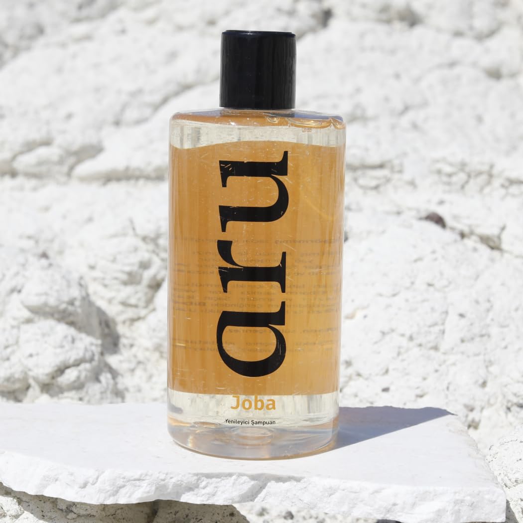 Шампунь aru Natural Volume для необработанных волос, мягко очищает, поддерживает жировой баланс, придает объем и блеск, травяная формула, 350 мл, фото №2