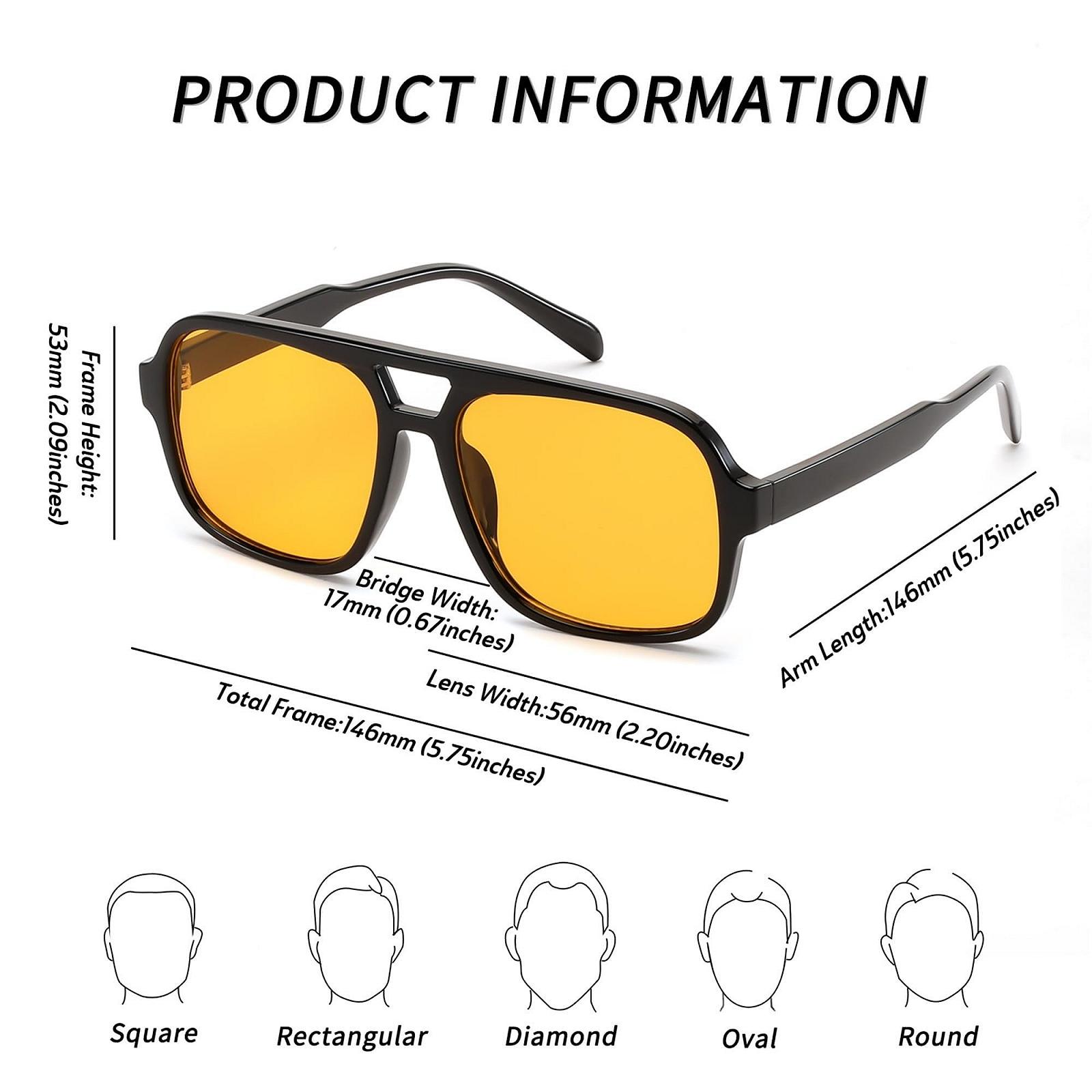 Солнцезащитные очки Retro FEISEDY 70s B0253, фото №4