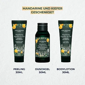 Набір подарунковий Yves Rocher Limited Edition Mini для жінок - лосьйон для тіла 30 мл, ексфоліант 30 мл та гель для душу 50 мл synthetic.ua - Фото 1