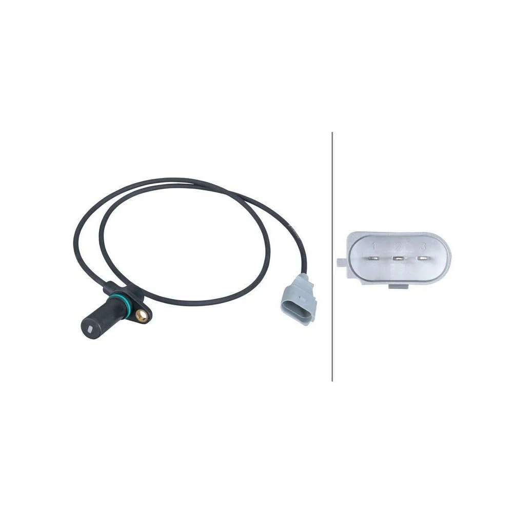 Датчик коленвала HELLA 6PU 009 167-261 для AUDI SKODA VW HITACHI, фото №1