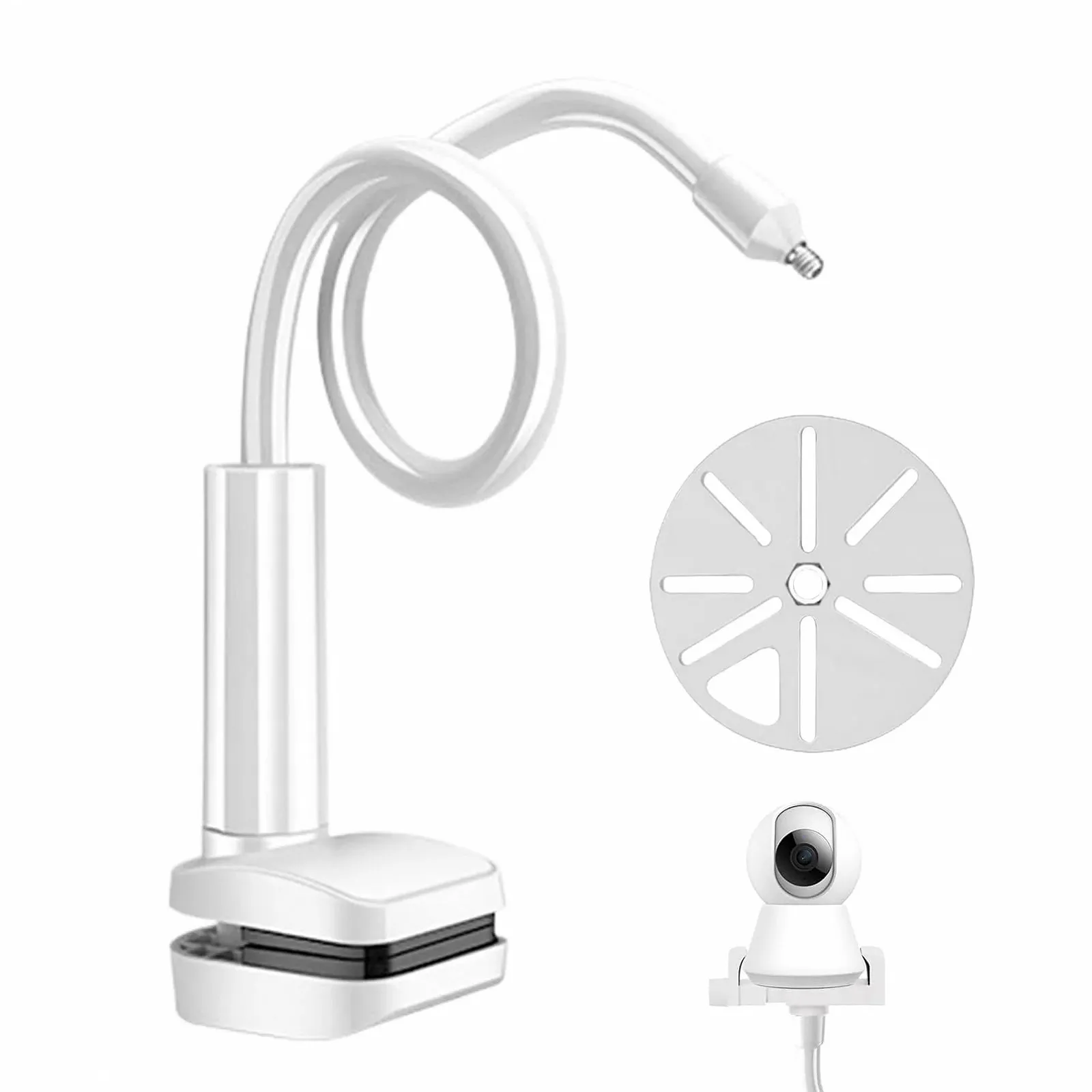 Тримач для відеоняні Flexible Clip Holder Long Arm ABS 360° Universal, фото №9 Тримач для відеоняні Flexible Clip Holder Long Arm ABS 360° Universal, фото №9