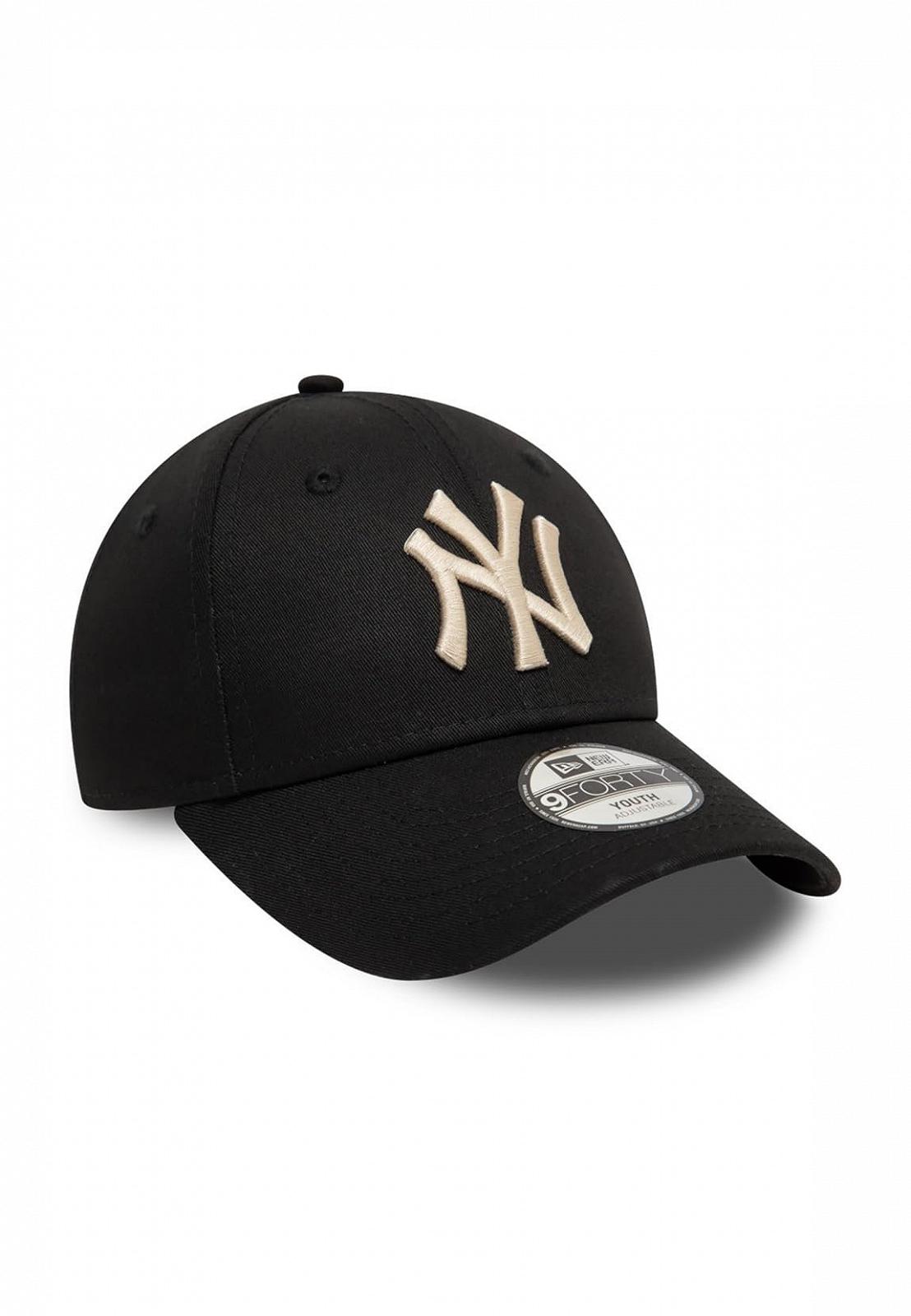 Кепка New Era 9Forty New York Yankees Детская Черная, фото №3