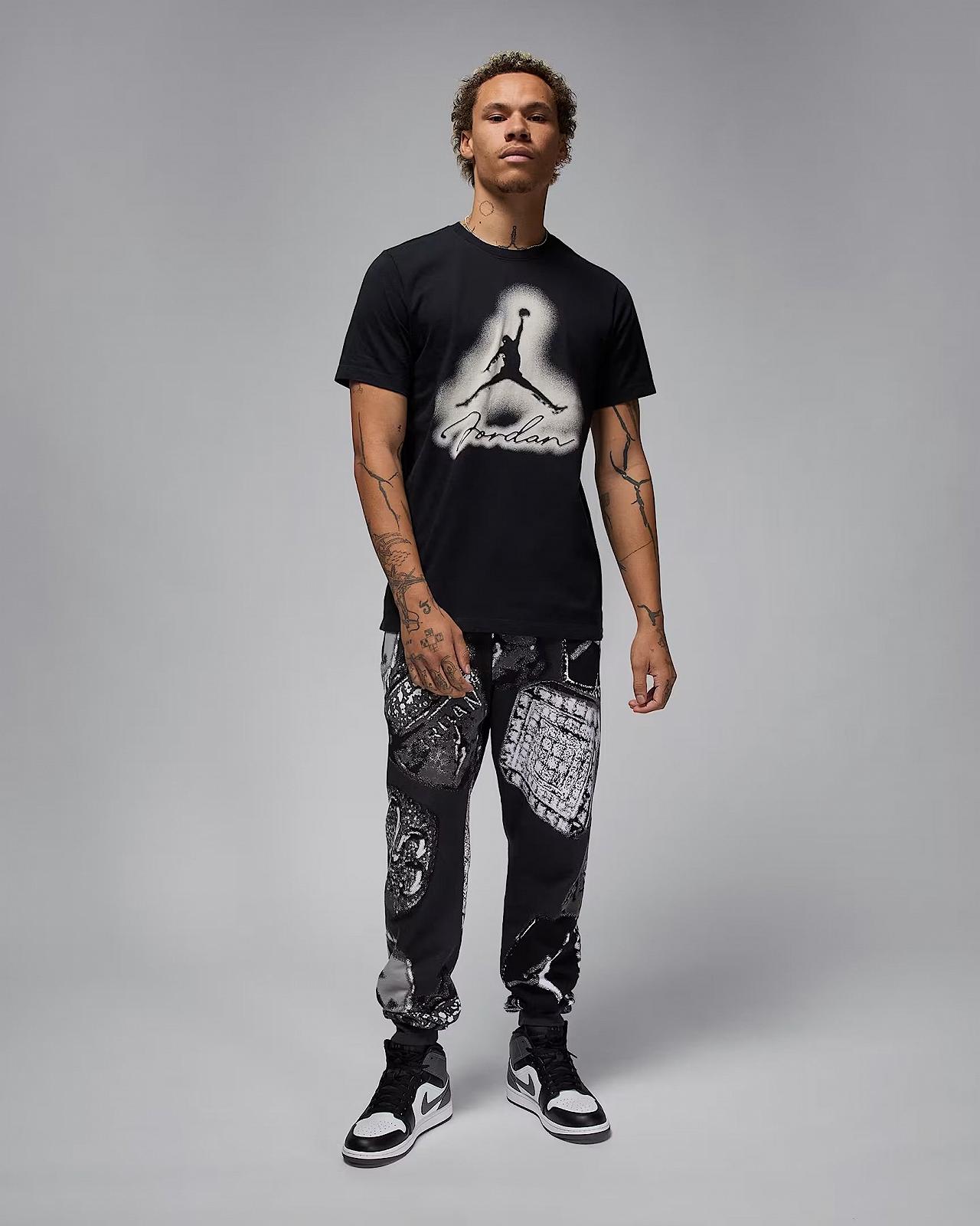 Футболка Nike FLT MVP JM HBR SS CREW M, фото №6