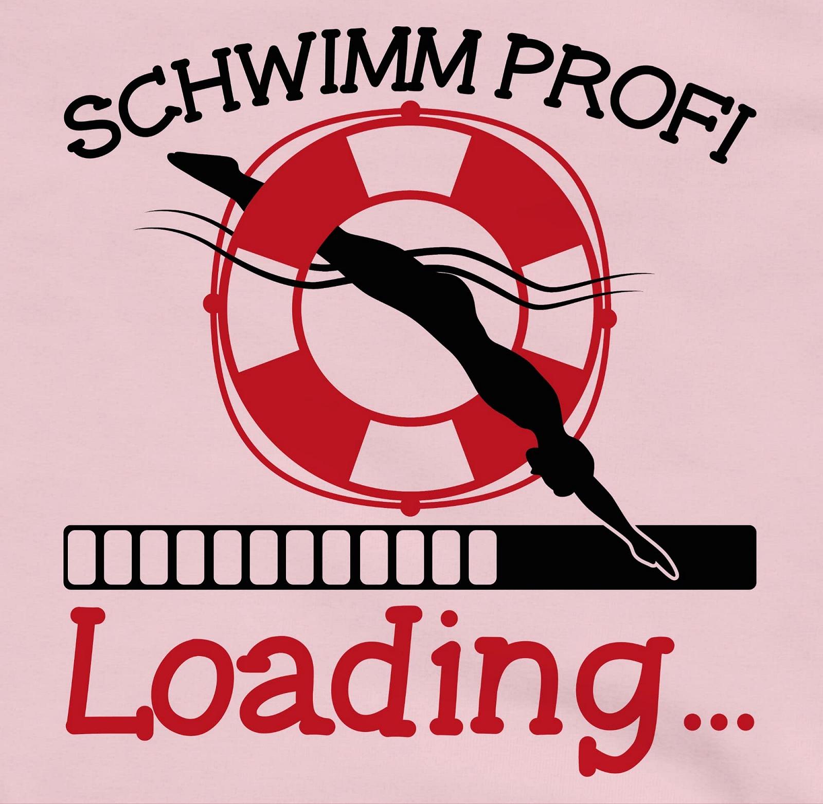 Детская Толстовка Shirtracer Спортивная одежда Плавание Профессионал Loading Черный/Красный, фото №2