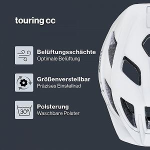 Шлем Allround Uvex Touring CC Легкий, для мужчин и женщин, с регулировкой размера, возможность расширения с помощью LED synthetic.ua - Фото 1