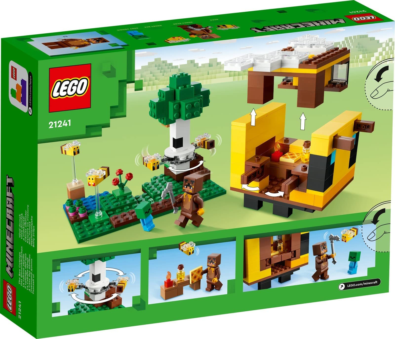 Конструктор LEGO Minecraft 21241 The Bee House & 21153 The Sheep Farm Набір з 2, фото №3