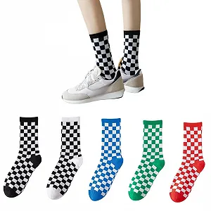 Купить Носки AKAMAS в клетку, 5 пар, Женские, Цветные, Размер 35-41 - Фото 1 Носки AKAMAS в клетку, 5 пар, Женские, Цветные, Размер 35-41 - Фото 1